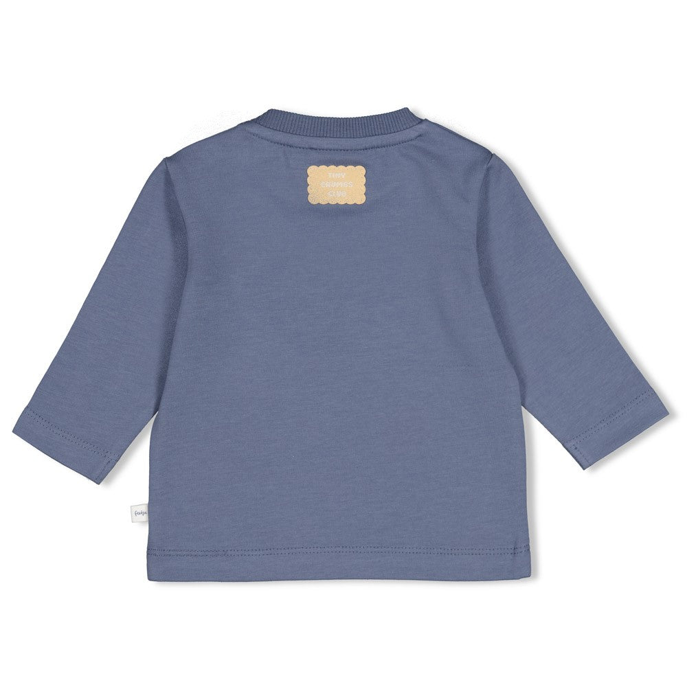 Longsleeve Breakfast Buddy - blau