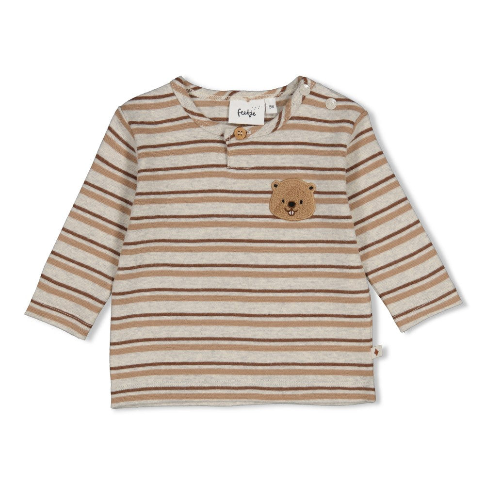 Geripptes Longsleeve Ringel Tiny Timber Tales