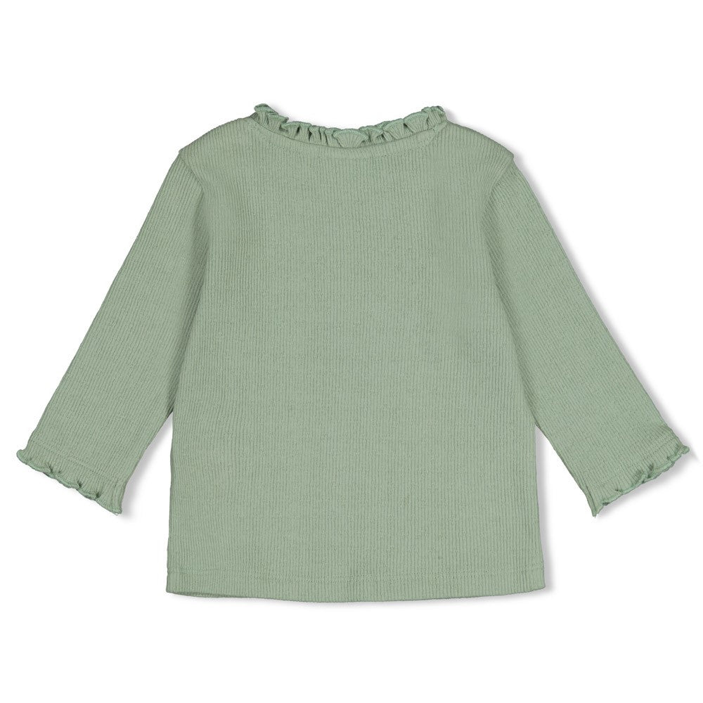 Geripptes Longsleeve Lucky Bloombird