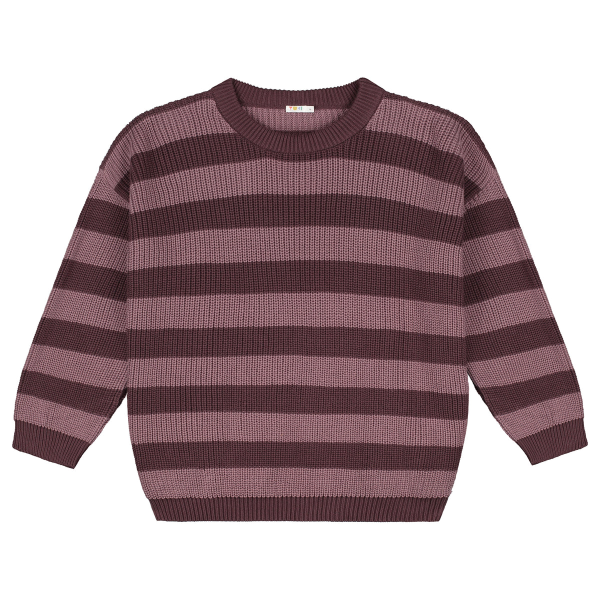 MAMA Strickpullover - Aubergine