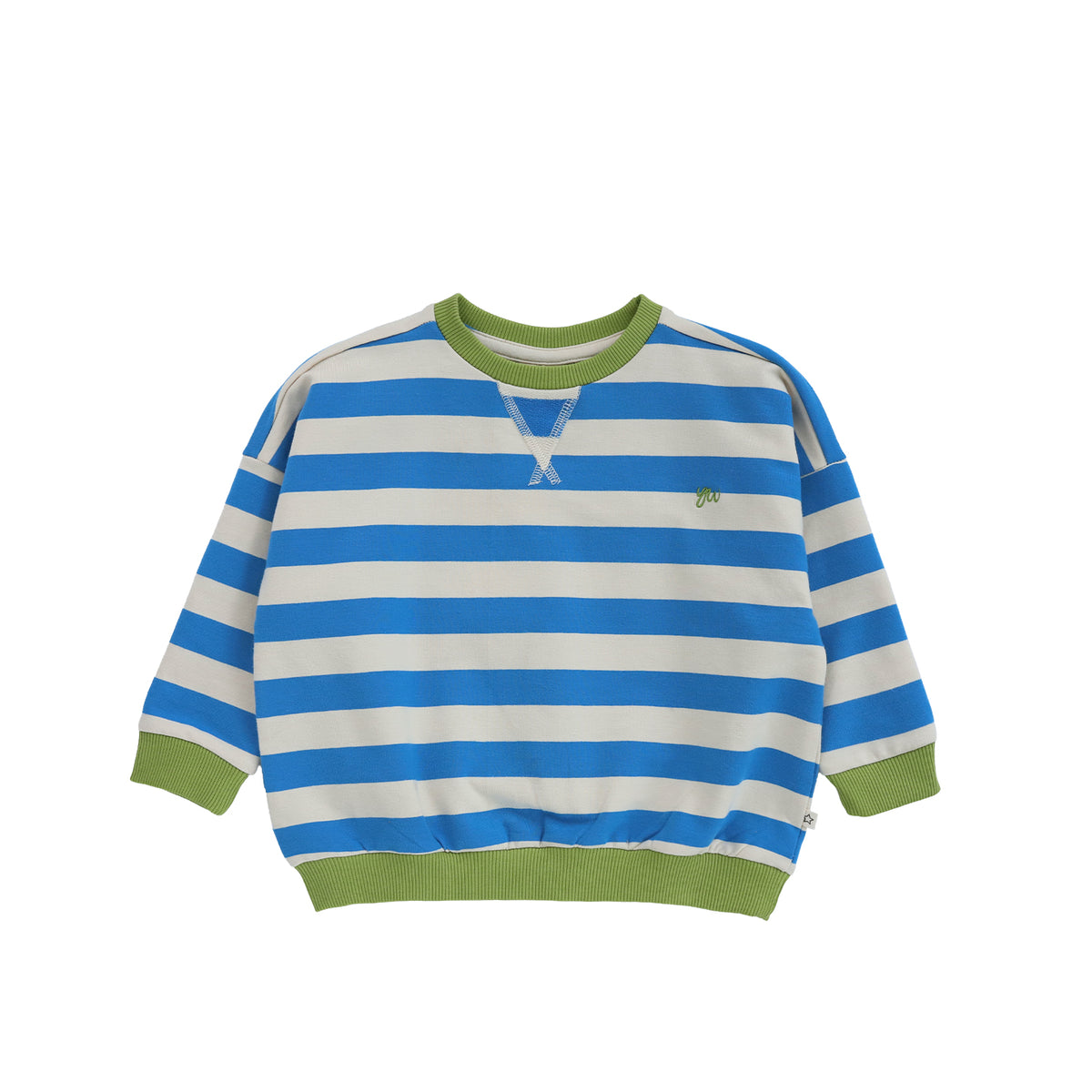 Stripe French Knit Kids - French Blue