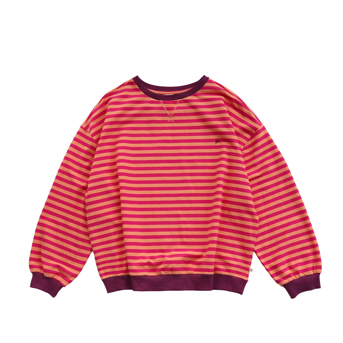 Stripe French Woman - Beetroot