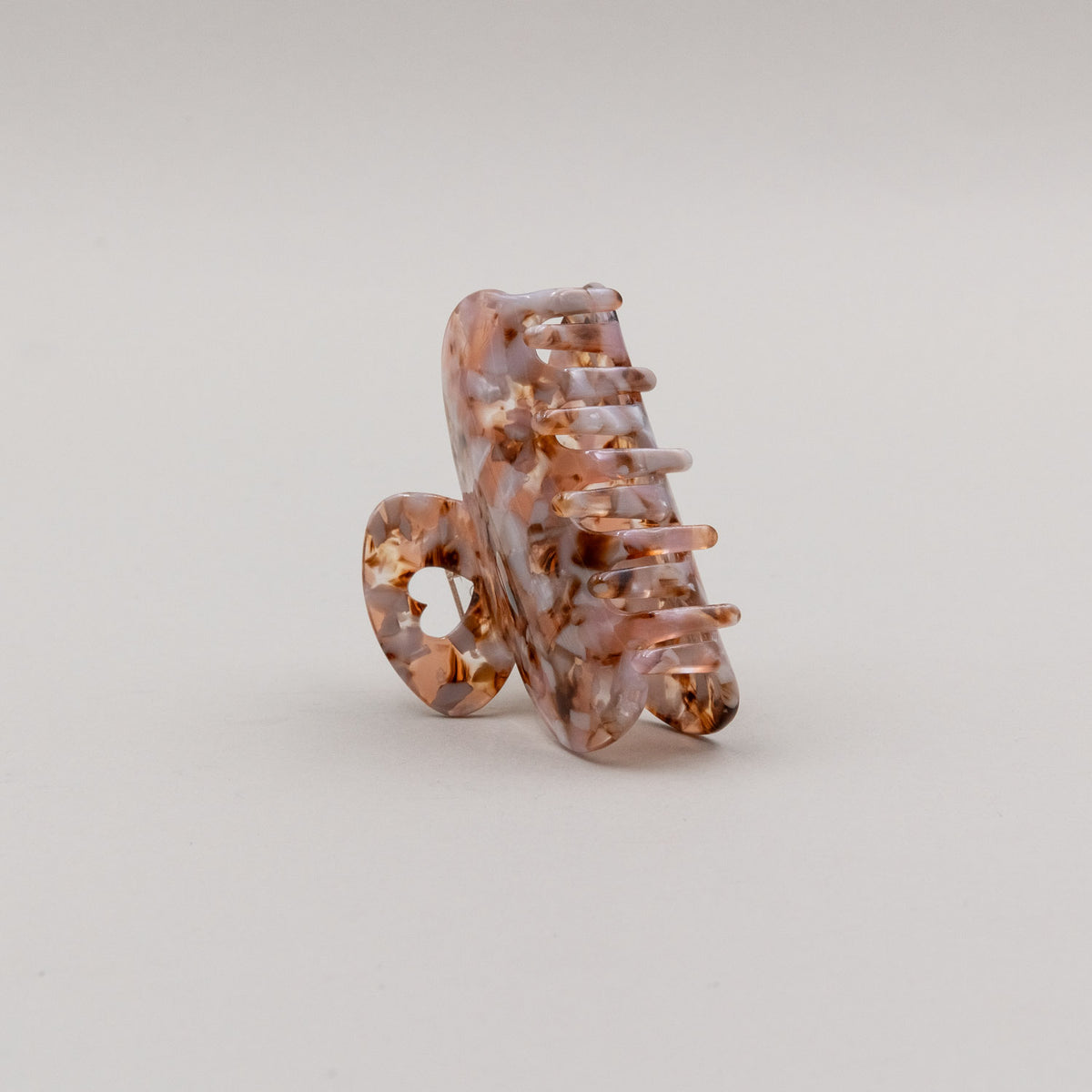 Haarklammer mit Herz gross - Farbig