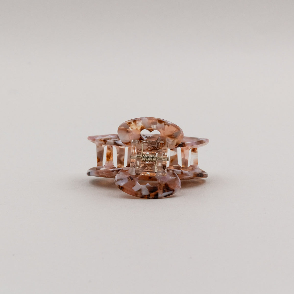 Haarklammer mit Herz gross - Farbig