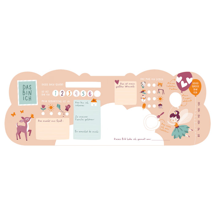 Kinder-Freundebuch - Fee