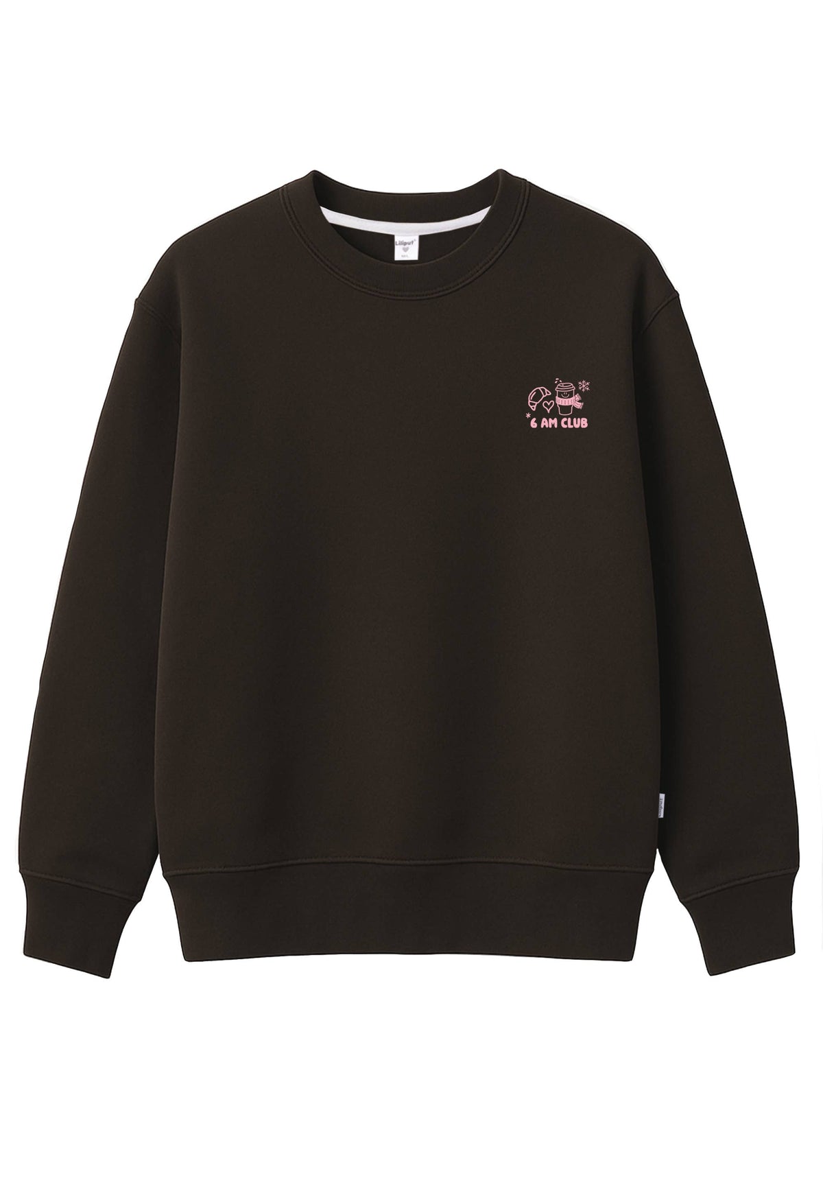 Erwachsenen Sweatshirt braun Cold Day