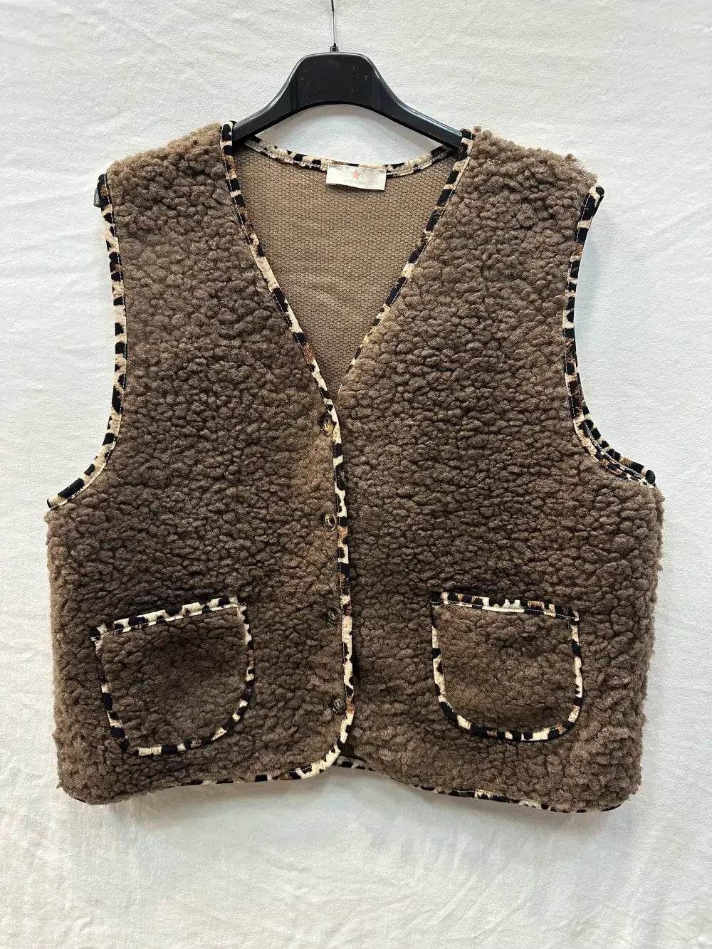 Weste Leo - Chocolat