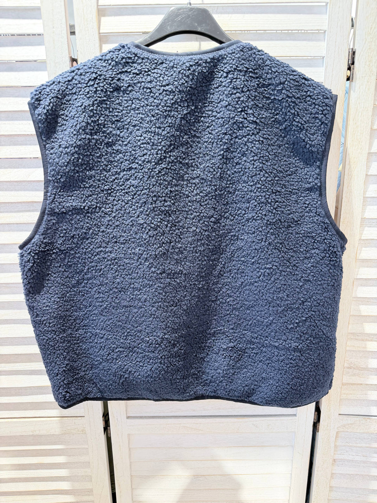 Teddyweste Woman - marineblau