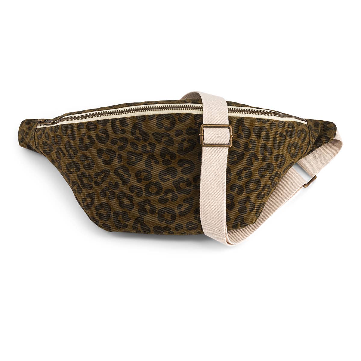 Seiten Tasche - leo/grün