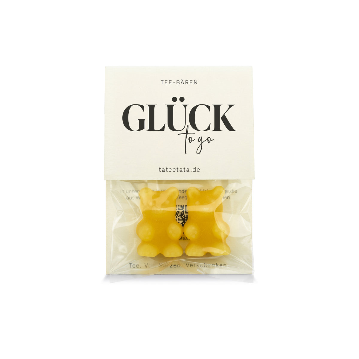 Tee-Bären Glück to go