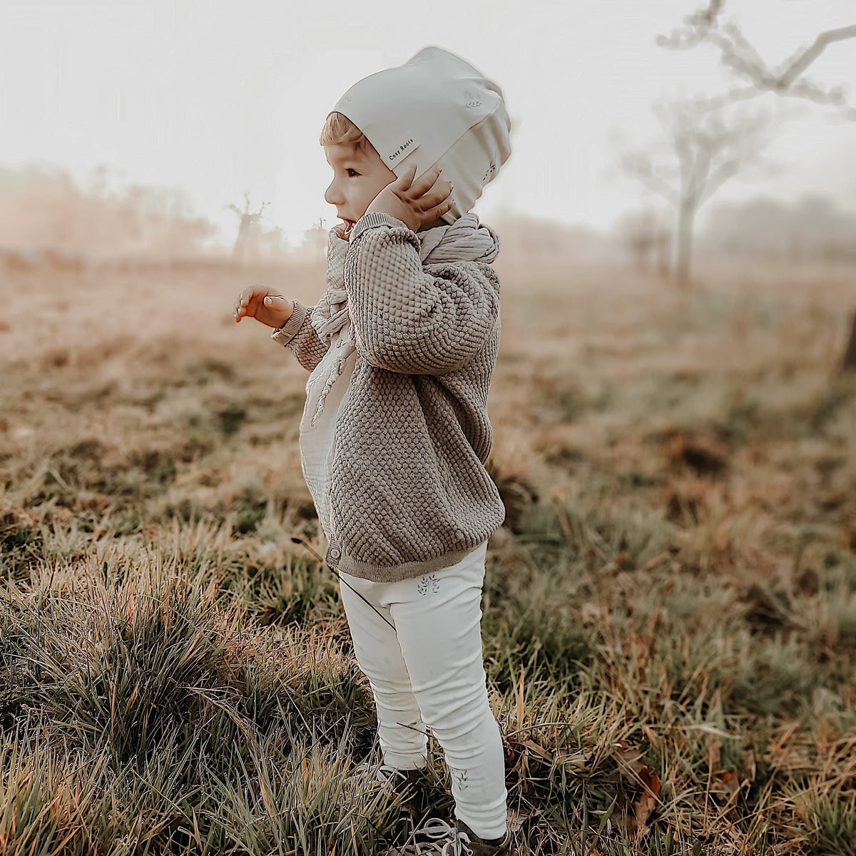 Organic Leggings - Classy Eucalyptus