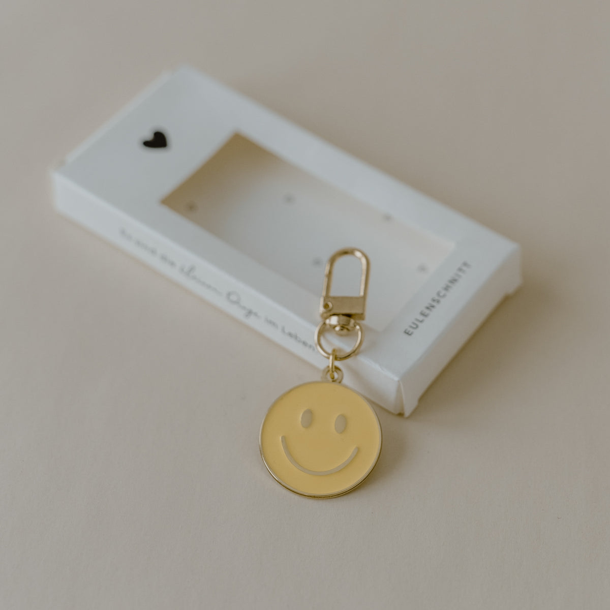 Schlüsselanhänger - Smiley