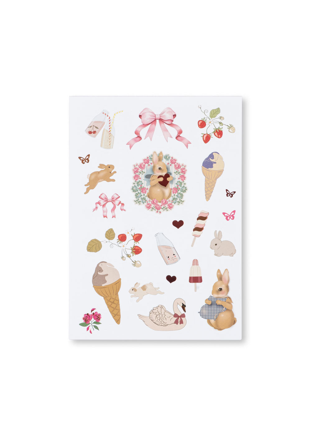 Stickerbogen - pink