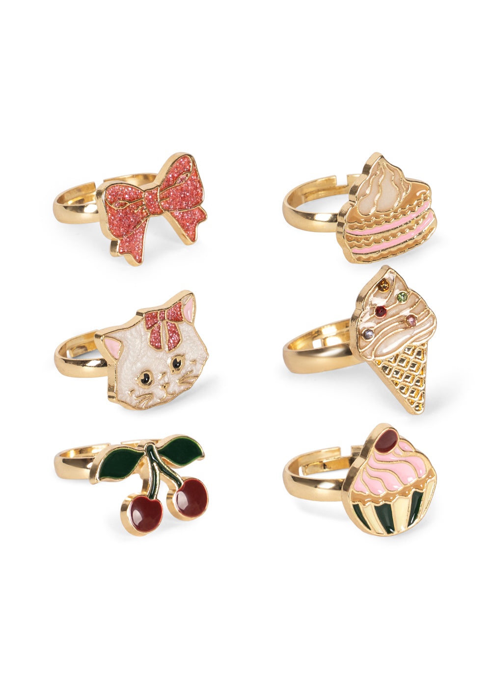 6er Ringset Kitty