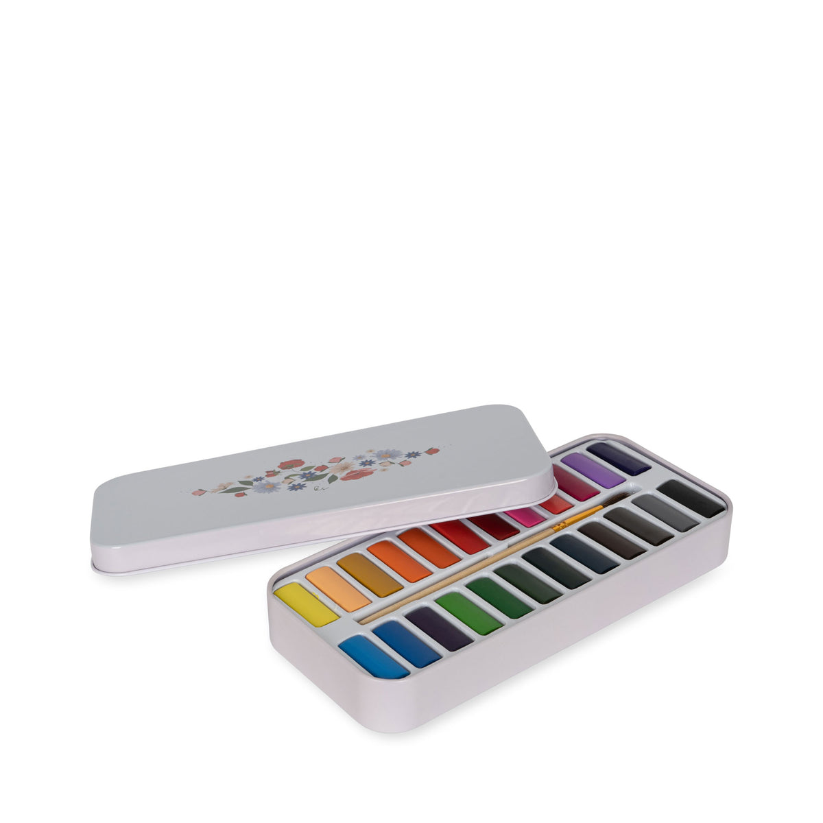Wasserfarben Box - Blumen