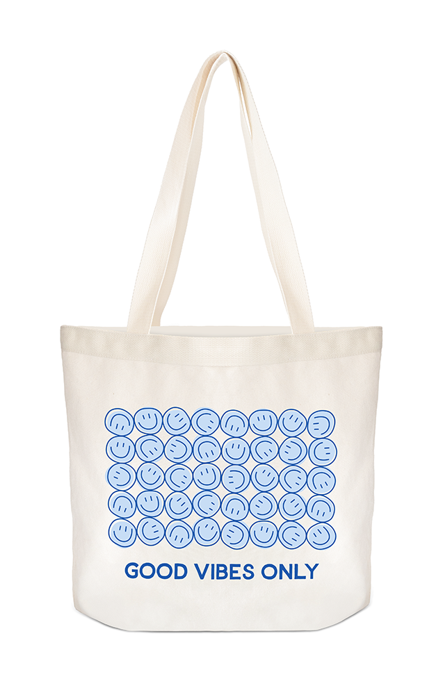 Canvas-Shopper Good Vibes Only