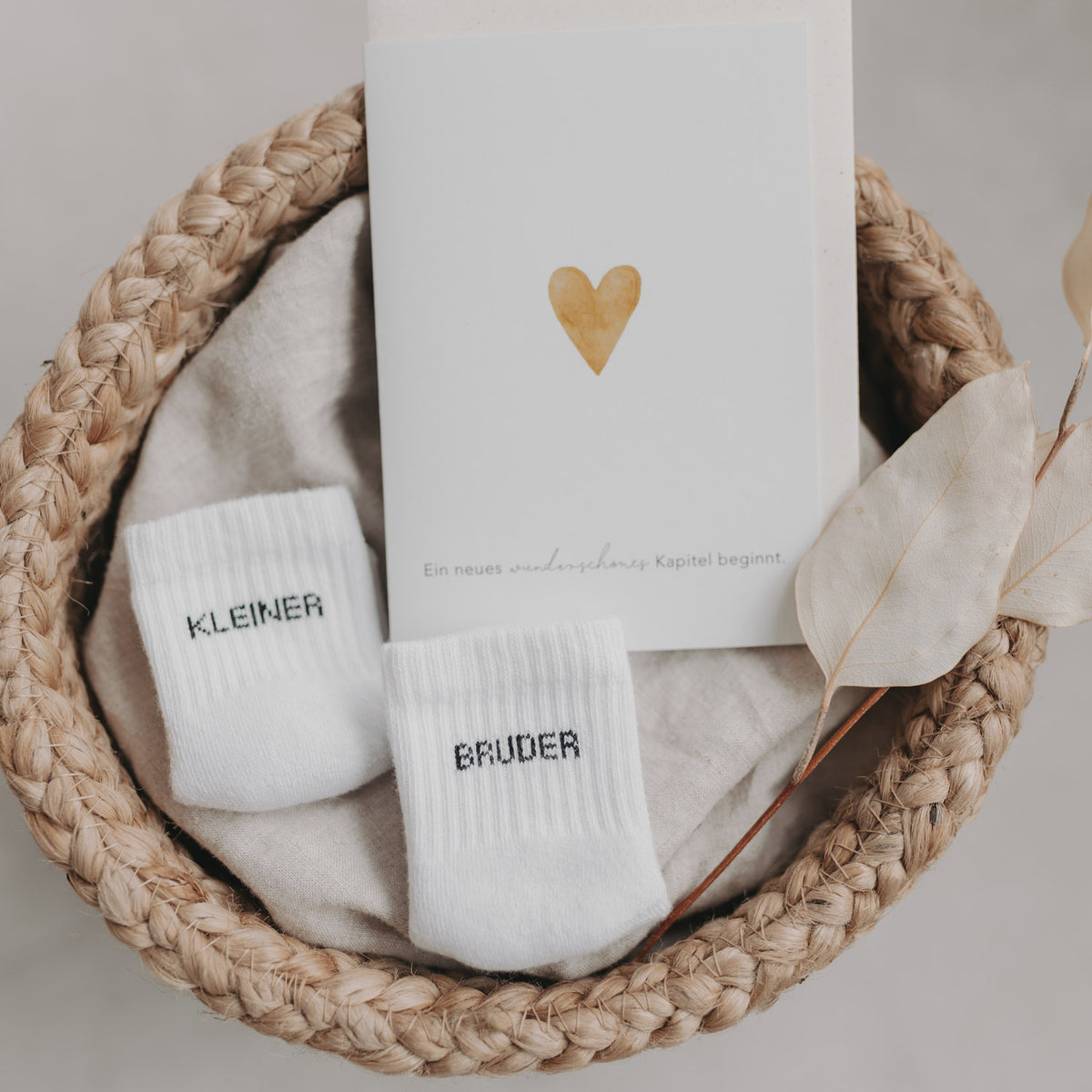 Babysocken - Kleiner Bruder