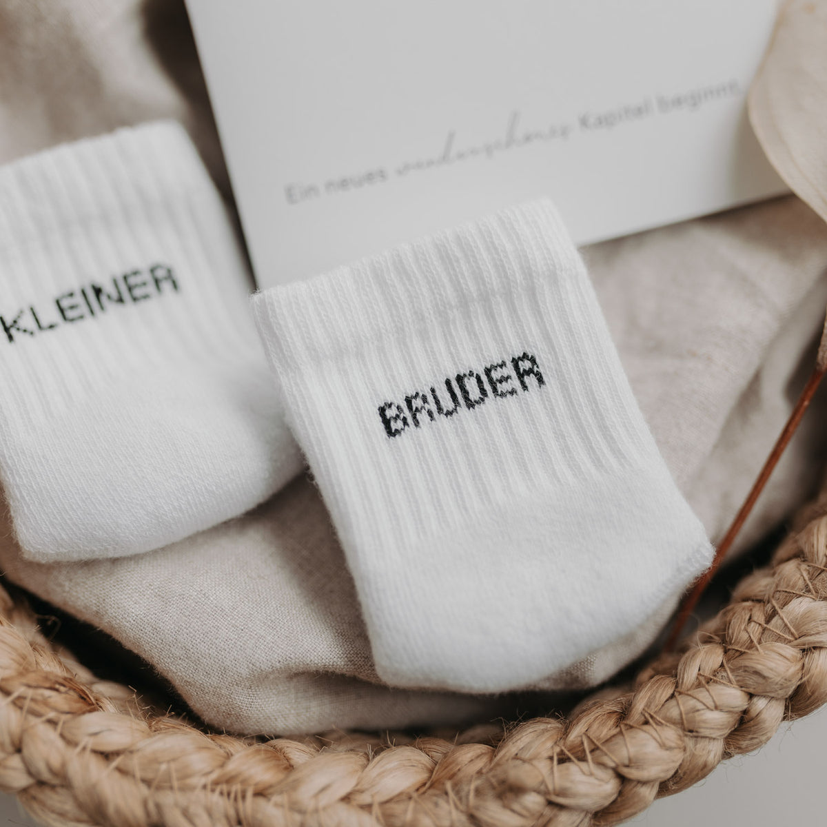 Babysocken - Kleiner Bruder