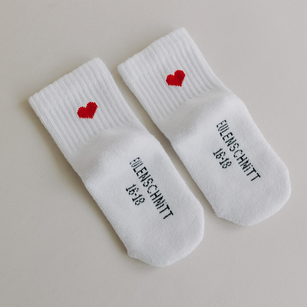 Babysocken - Herz