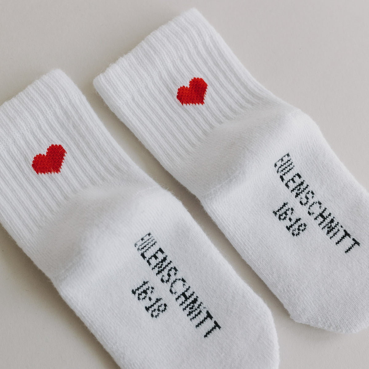 Babysocken - Herz