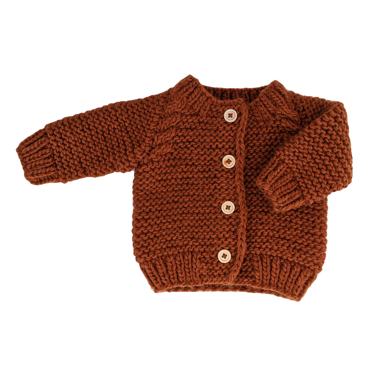 Strickcardigan - chilli