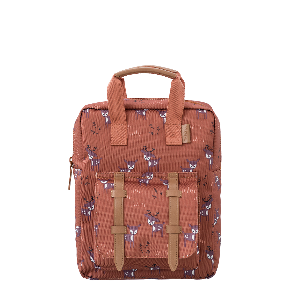 Kleiner Rucksack - Deer amber brown