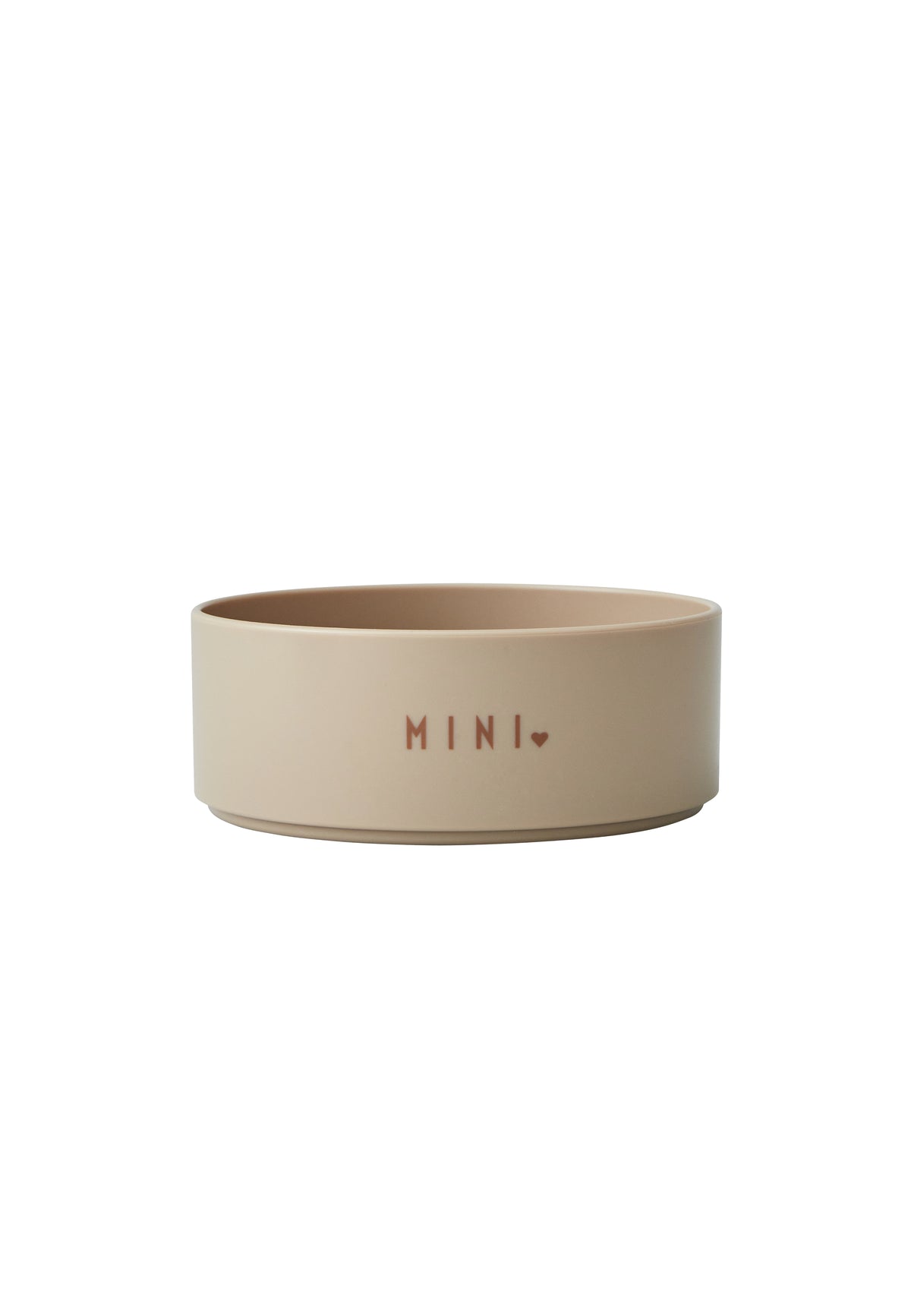 Mini favorit bowl - love/beige