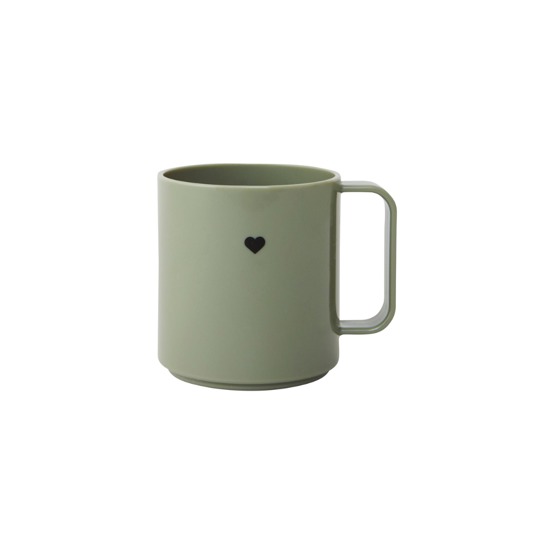 Mini Lieblingstasse mit Henkel - grün